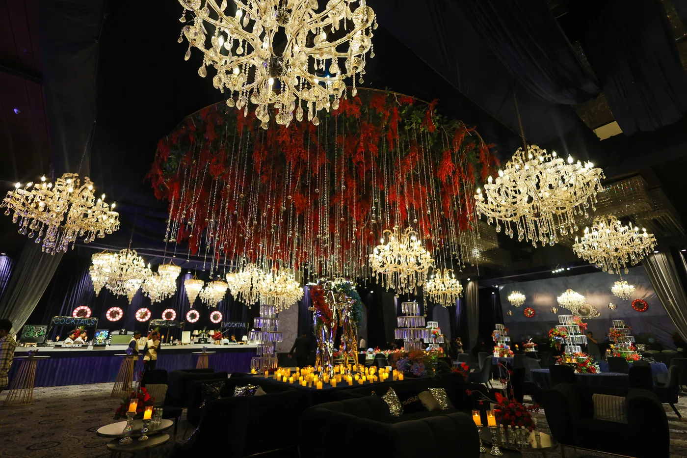 Anniversary event décor by Designs by Aayushi, New Delhi
