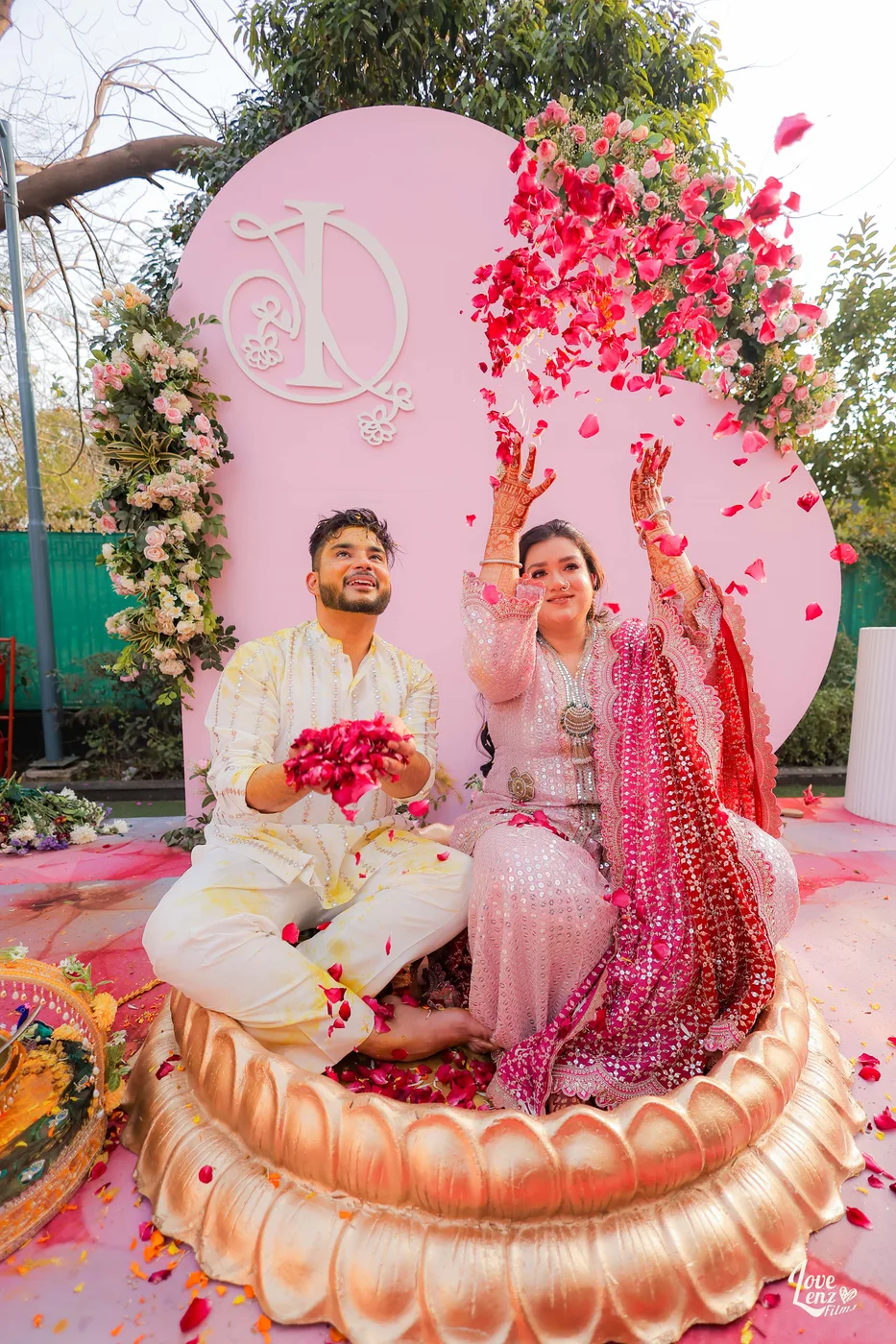 Haldi ceremony décor by Designs by Aayushi, New Delhi