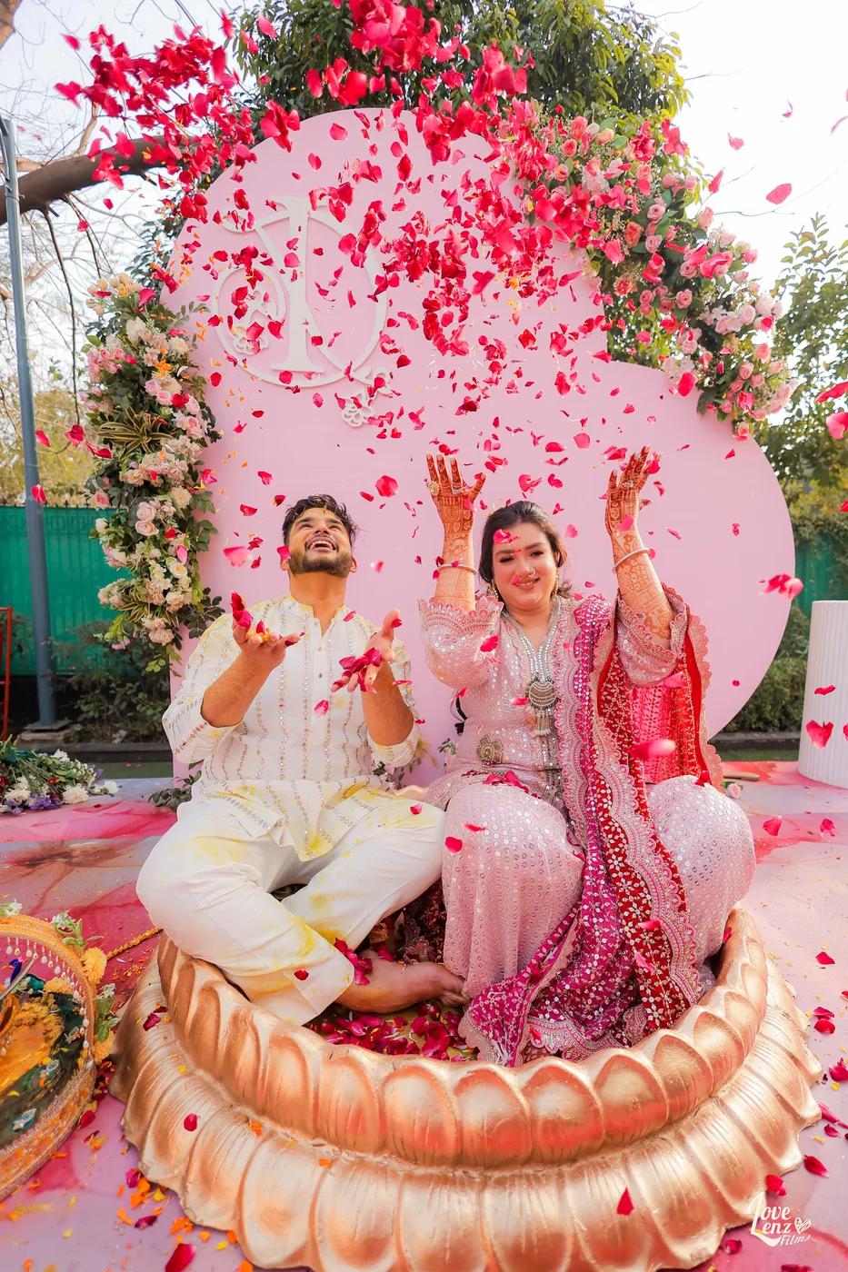 Haldi ceremony décor by Designs by Aayushi, New Delhi
