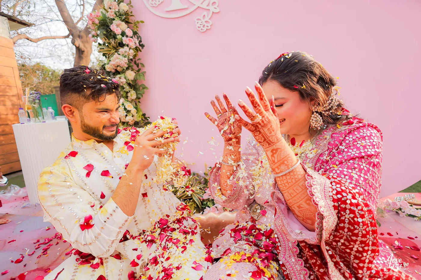 Haldi ceremony décor by Designs by Aayushi, New Delhi