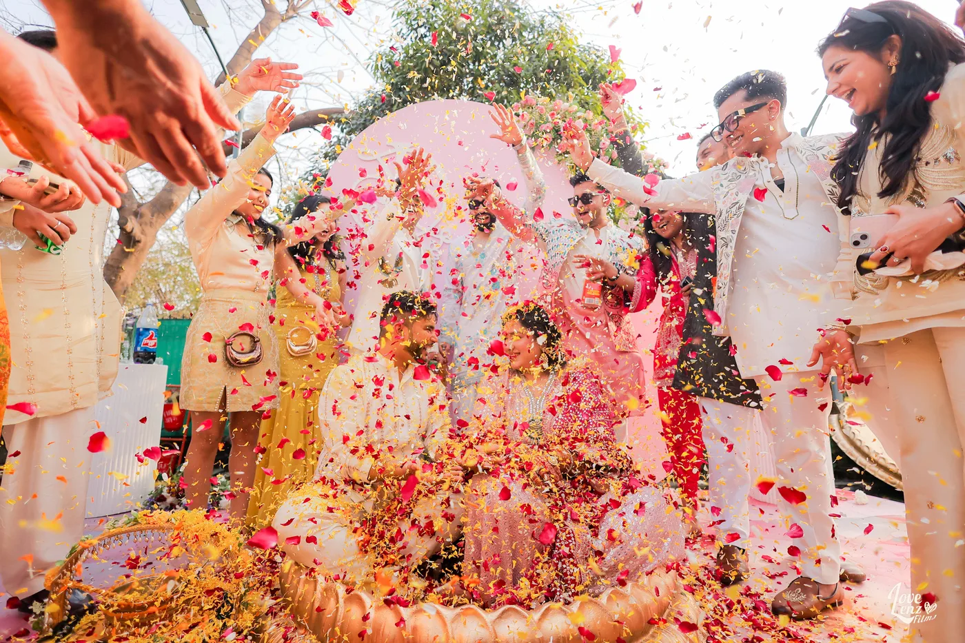 Haldi ceremony décor by Designs by Aayushi, New Delhi