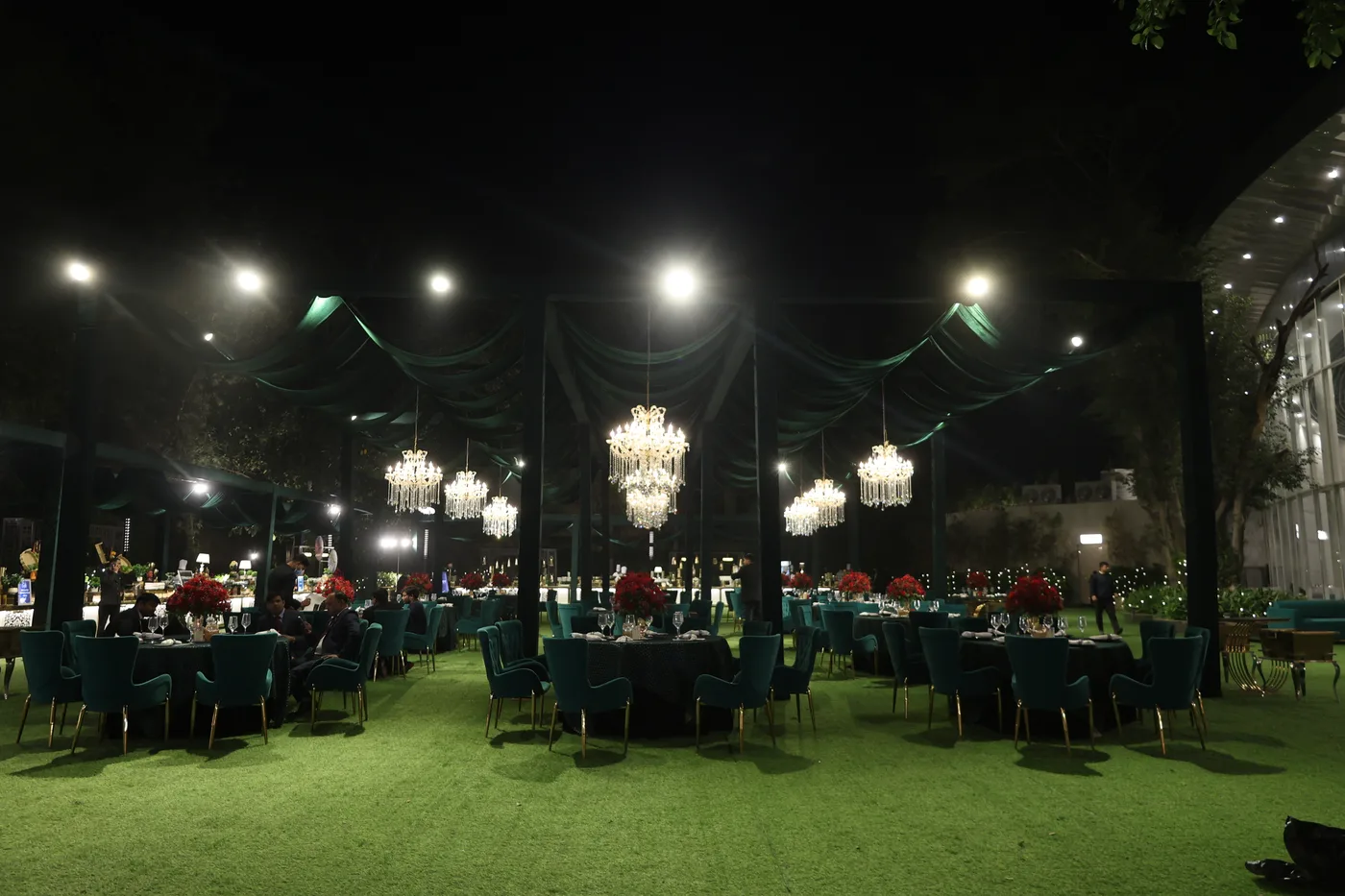 Sangeet ceremony décor by Designs by Aayushi, New Delhi