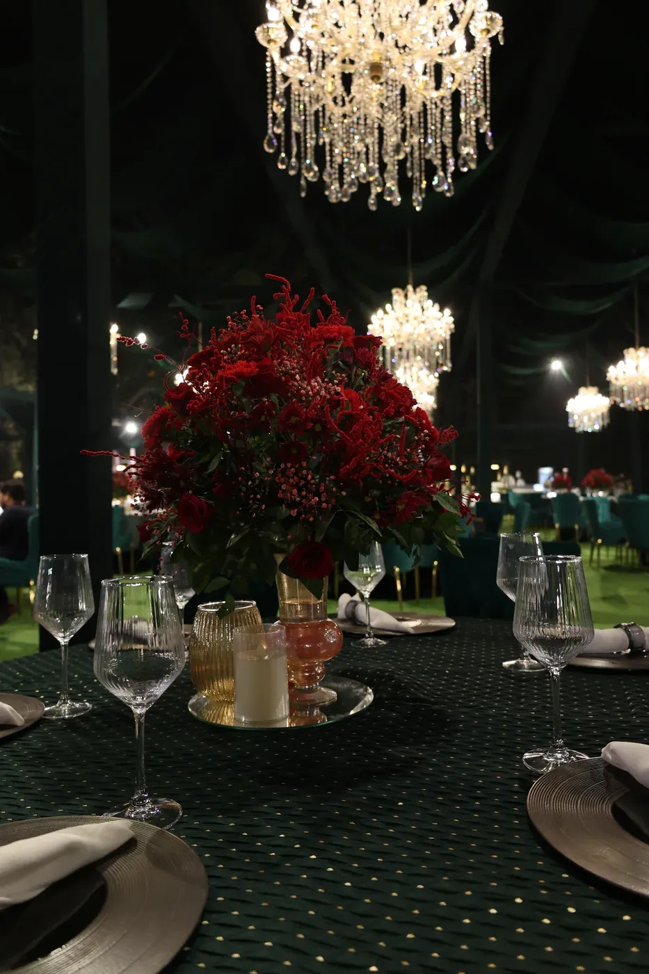 Sangeet ceremony décor by Designs by Aayushi, New Delhi