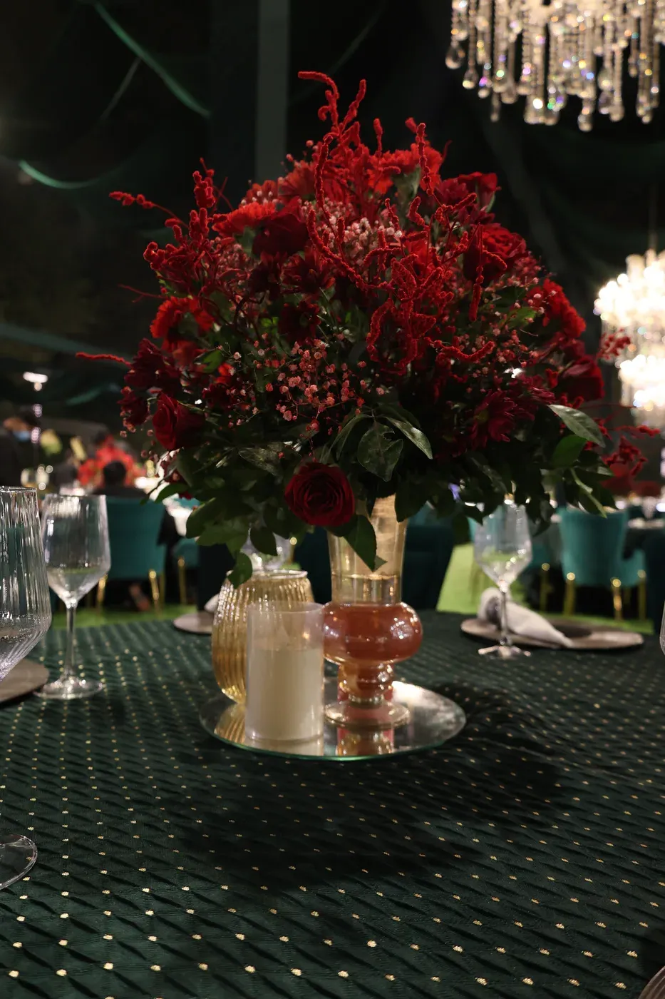 Sangeet ceremony décor by Designs by Aayushi, New Delhi
