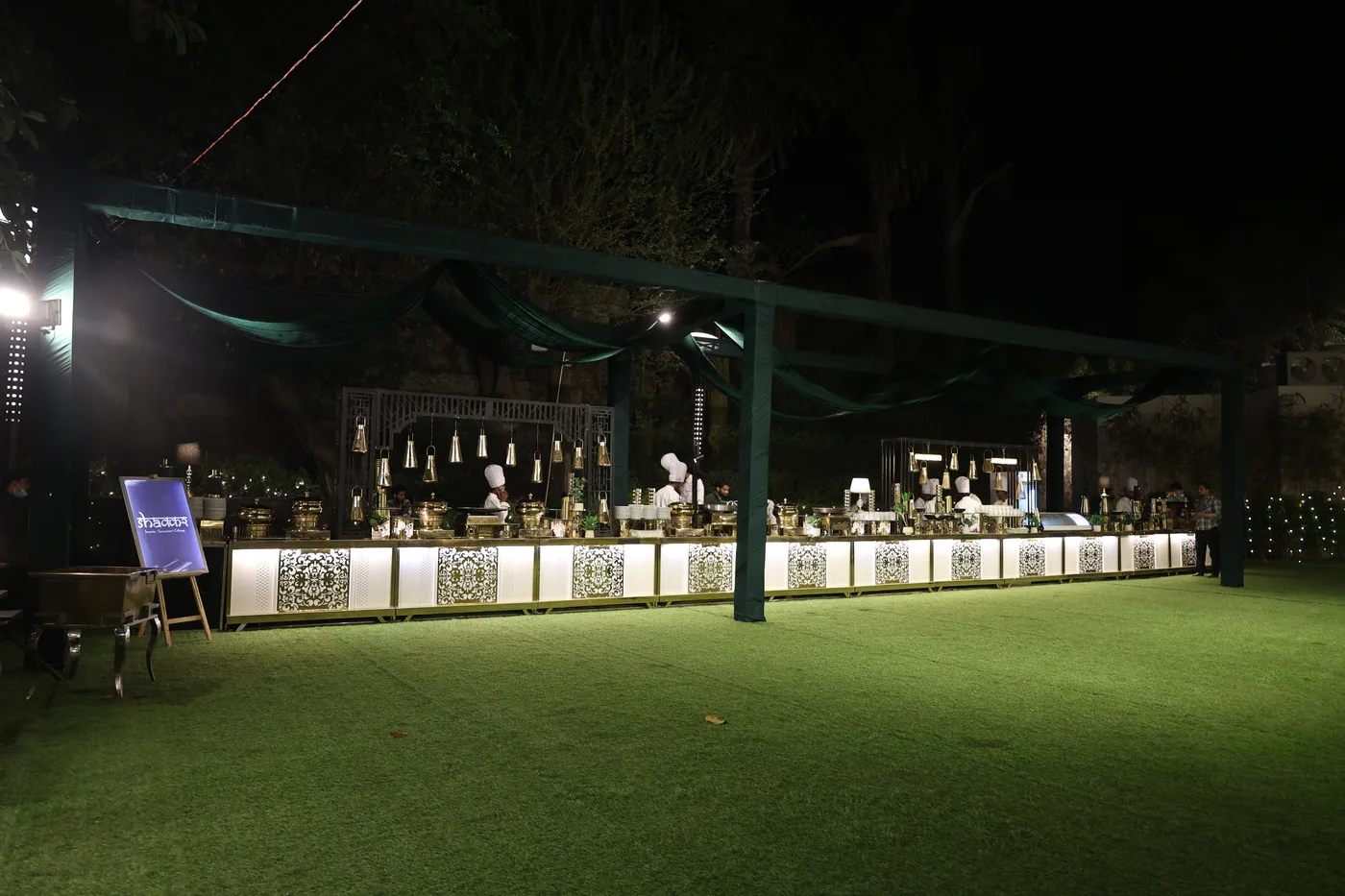 Sangeet ceremony décor by Designs by Aayushi, New Delhi