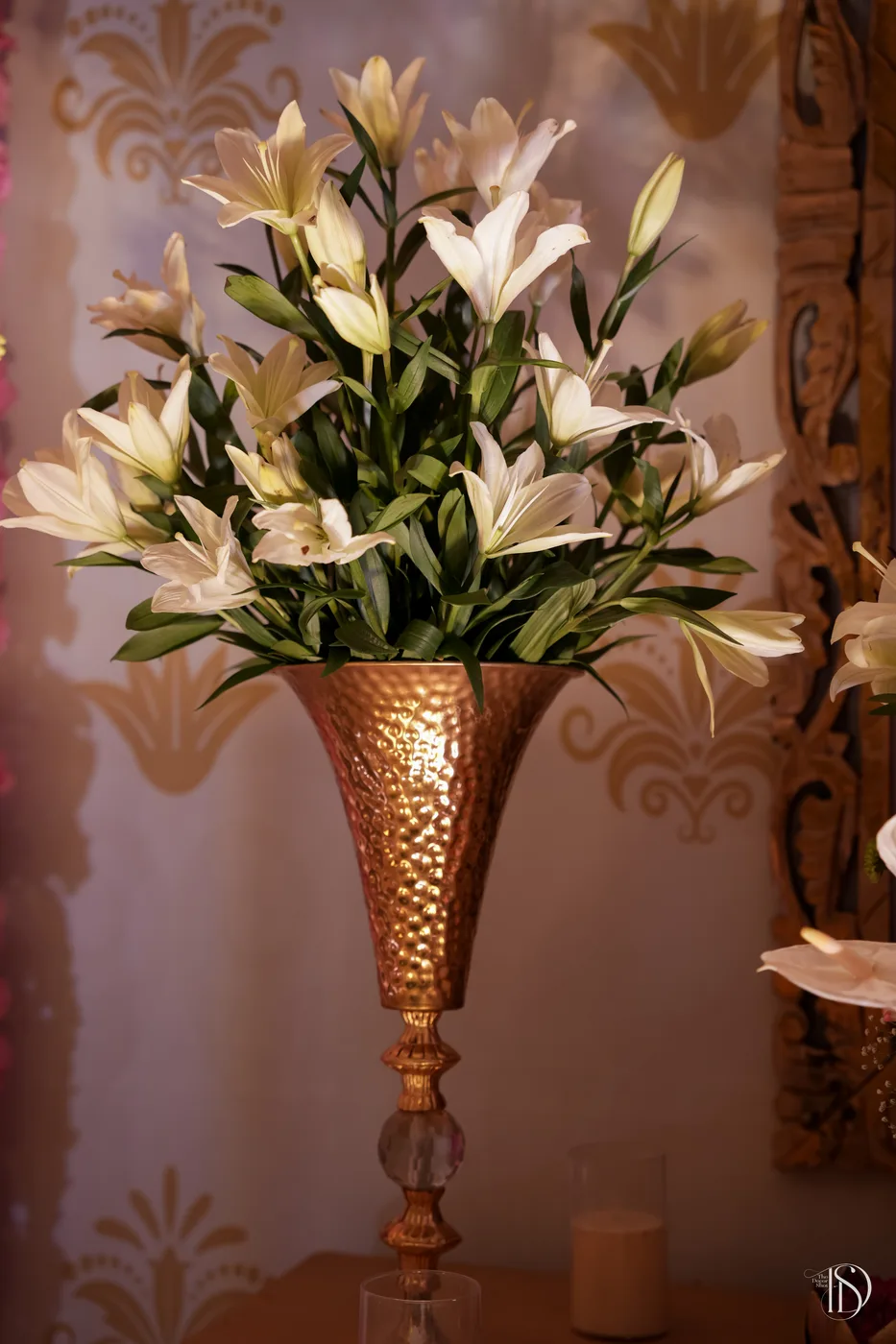 Spiritual event décor by Designs by Aayushi, New Delhi