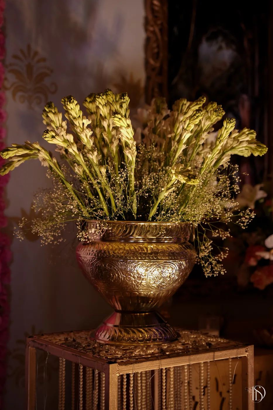 Spiritual event décor by Designs by Aayushi, New Delhi