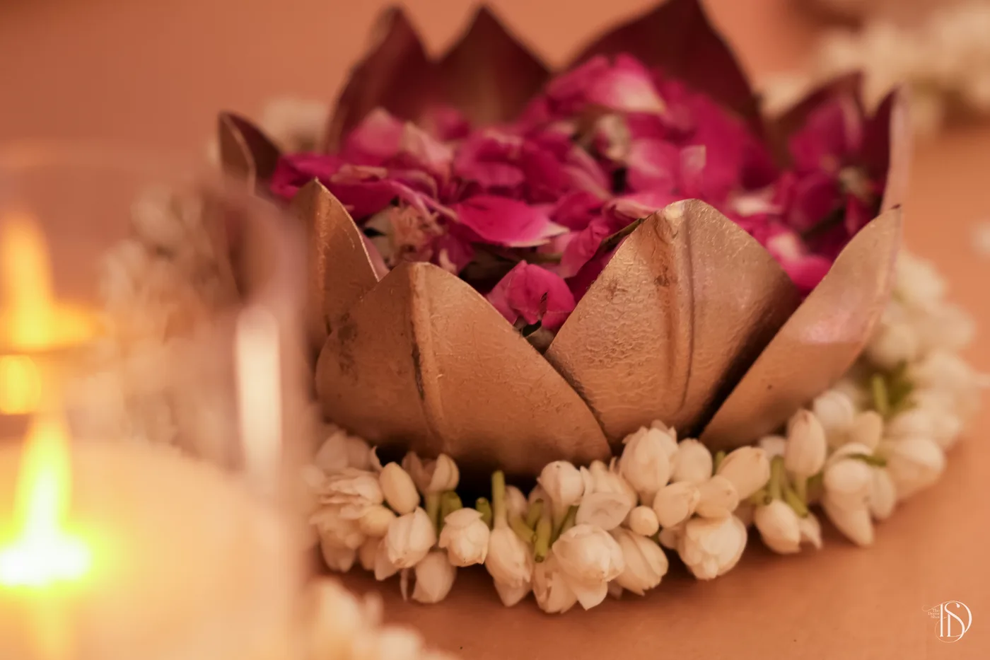 Spiritual event décor by Designs by Aayushi, New Delhi