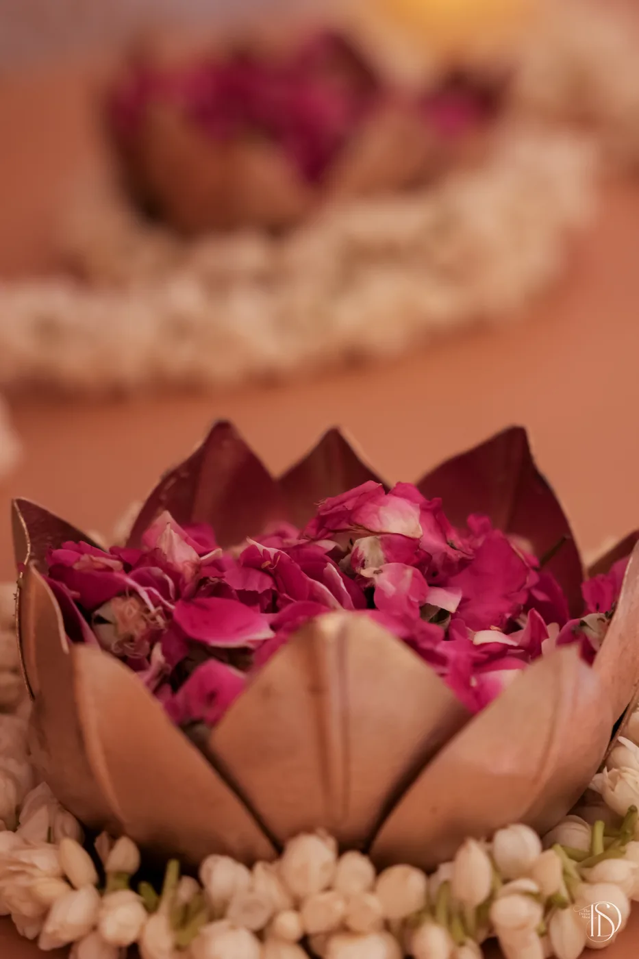 Spiritual event décor by Designs by Aayushi, New Delhi